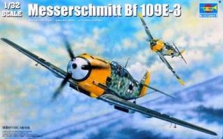 Model myśliwca Messerschmitt Bf109E-3 1:32 Trumpeter 02288