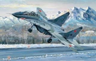 Model myśliwca MiG-29UB Fulcrum - Trumpeter 03226 skala 1:32
