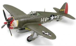 Model myśliwca Republic P-47D Thunderbolt do sklejania w skali 1:72