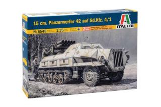 Model niemieckiej wyrzutni rakiet Panzerwerfer 42 skala 1:35