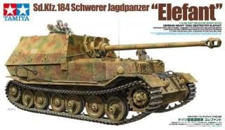 Model niszczyciela czołgów Elefant do sklejania, Tamiya 35325