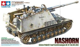 Model niszczyciela czołgów Nashorn do sklejania Tamiya 35335