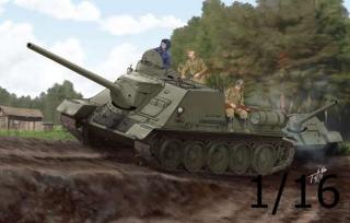 Model niszczyciela czołgów Su-100 w skali 1:16, Trumpeter 00915