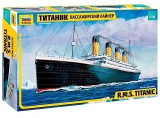 Model okrętu liniowego R.M.S. Titanic do sklejania, Zvezda 9059