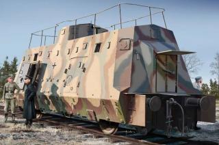 Model pancernego wagonu typu BP-42 w skali 1:72 Hobby Boss 82924