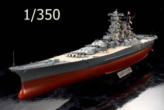 Model pancernika IJN Yamato do sklejania - model Tamiya 78025