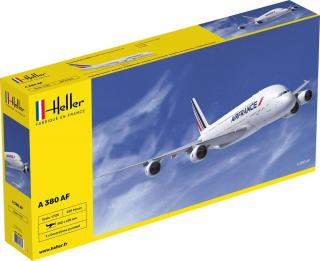 Model pasażerskiego samolotu Airbus A380 w skali 1:125, Heller 80436