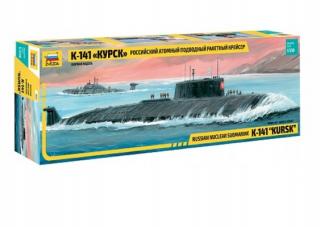 Model podwodnego okrętu do sklejania Kursk, Zvezda 9007 1:350