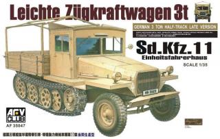 Model pojazdu półgąsienicowego Sd.Kfz.11 - AFV 35047 skala 1:35