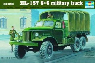 Model redukcyjny ciężarówki ZIL-157 w skali 1:35, Trumpeter 01001
