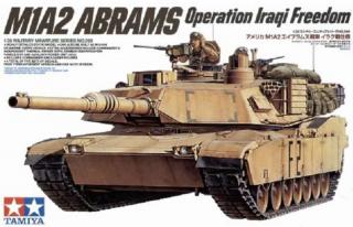 Model redukcyjny czołgu M1A2 Abrams - Tamiya 35269 skala 1:35