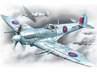 Model redukcyjny do sklejania myśliwca Spitfire Mk. VII - ICM 48062 1:48