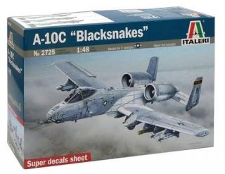 Model redukcyjny do sklejania samolotu A-10C Blacksnakes Italeri 2725