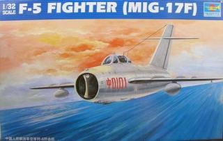 Model redukcyjny myśliwca Mig-17 w skali 1:32, Trumpeter 02205