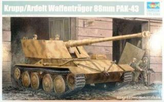 Model redukcyjny niemieckiego niszczyciela czołgów Waffentrager 88mm PAK-43