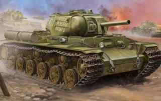 Model redukcyjny radzieckiego czołgu KW-8s w skali 1/35, Trumpeter 01572