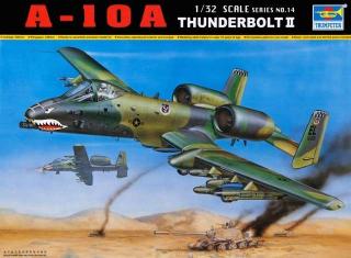 Model redukcyjny samolotu A-10A Thunderbolt II Trumpeter 02214