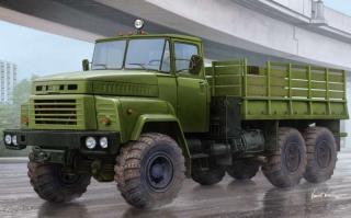Model samochodu ciężarowego KrAZ-260 - Hobby Boss 85510
