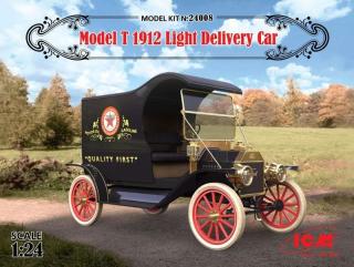 Model samochodu dostawczego Ford Model T 1912 - ICM 24008