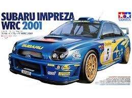 Model samochodu Subaru Impreza WRC 2001 - Tamiya 24240