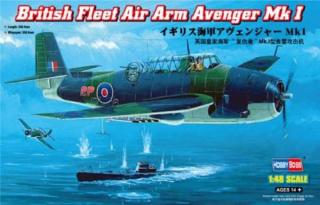 Model samolotu Avenger Mk I do sklejania - Hobby Boss 80331