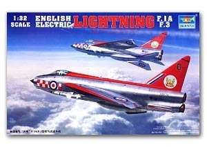 Model samolotu BAC Lightning F.Mk.3 do sklejania Trumpeter 02280