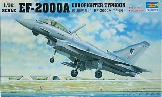 Model samolotu Eurofighter EF-2000A Typhoon do sklejania Trumpeter 02278