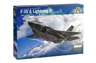 Model samolotu F-35 A Lightning II do sklejania - Italeri 1409