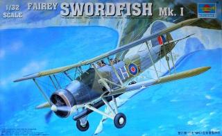 Model samolotu Fairey Swordfish Mk. I do sklejania Trumpeter 03207