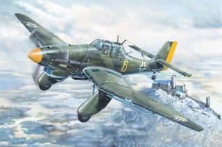 Model samolotu Junkers Ju-87A Stuka w skali 1-24 - Trumpeter 02420