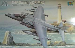 Model samolotu RAF Harrier GR.MK 7 do sklejania - Trumpeter 02287