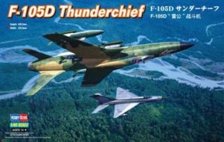 Model samolotu Republic F-105D Thunderchief - Hobby Boss 80332