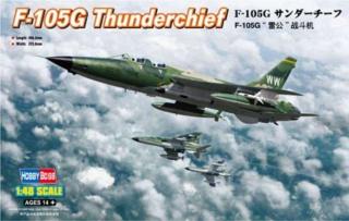 Model samolotu Republic F-105G Thunderchief - Hobby Boss 80333