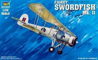 Model samolotu Torpedobomber Fairey Swordfish Mark II do sklejania