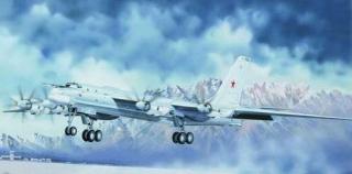 Model samolotu Tupolev Tu-95 do sklejania - Trumpeter 01601