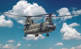 Model śmigłowca Chinook HC.2 CH-47F - Italeri 2779 skala 1:48