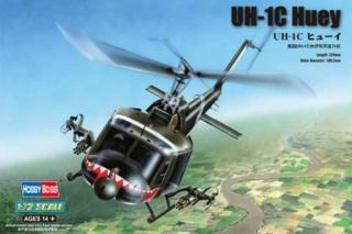 Model śmigłowca wielozadaniowego UH-1C Huey - Hobby Boss 87229