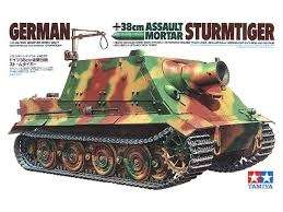 Model Sturmtiger w skali 1/35 do sklejania, Tamiya 35177