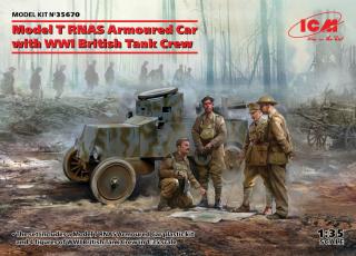 Model T RNAS Armoured Car model ICM 35670