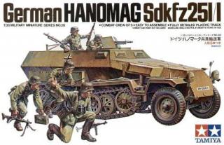 Model transportera Hanomag Sdkfz 251/1 do sklejania - Tamiya 35020