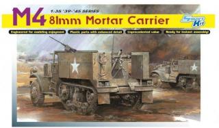 Model transportera M4 z moździerzem 81mm do sklejania Dragon 6361