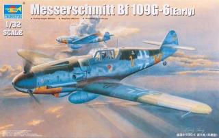Myśłiwiec Messerschmitt Bf109G-6 wczesny 1:32 Trumpeter 02296