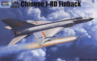 Myśliwiec Shenyang J-8II Finback D w skali 1:48 do sklejania