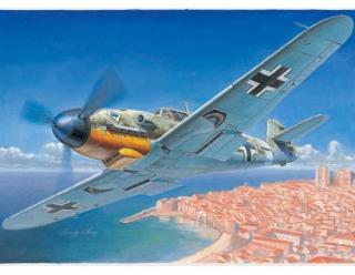 Niemiecki myśliwiec WWII Messerschmitt Bf 109F-4 1:32 Trumpeter 02292