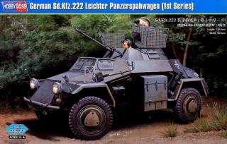 Niemiecki pojazd pancerny Sd.Kfz.222 Leichter Panzerspahwagen