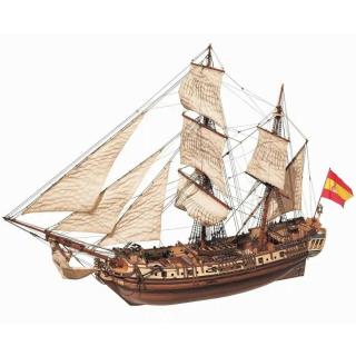 OcCre 13000 La Candelaria drewniany model 1/85