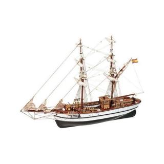 OcCre 13001 Bryg handlowy Aurora drewniany model 1-65