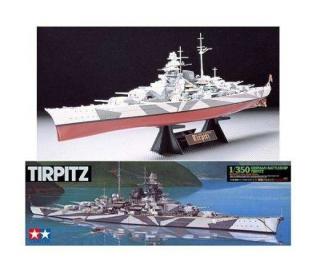 Pancernik Tirpitz model do sklejania, Tamiya 78015 super cena