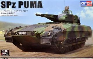 Plasitikowy model wozu bojowego SPz Puma do sklejania w skali 1:35 z firmy Hobby Boss nr katalogowy 83899.