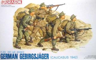 Plastikowe figurki niemieckich żołnierzy do sklejania Dragon 6045